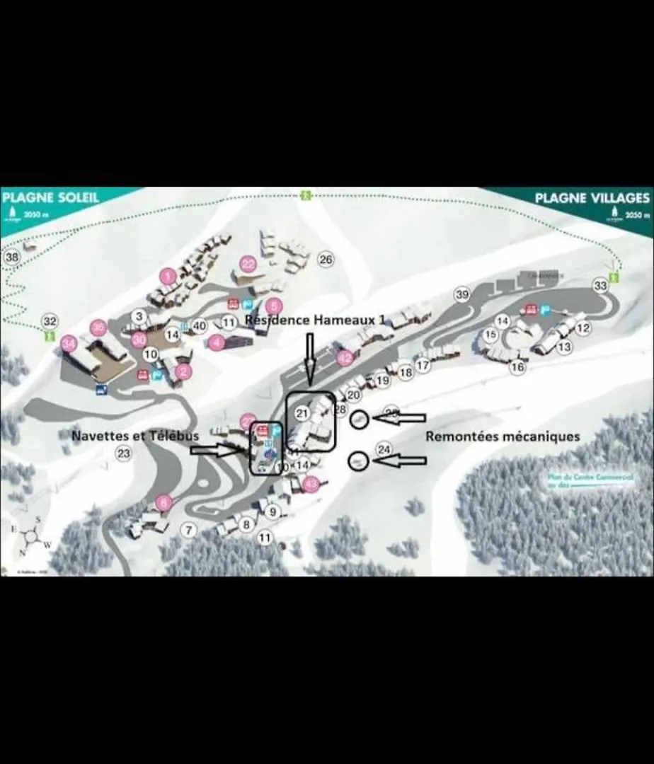 Studio 4 Pers La Plagne 2050M 0*,  France